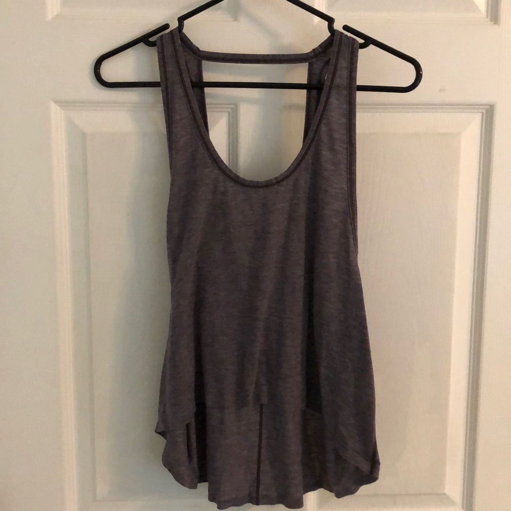 Lululemon high-low cropped tank